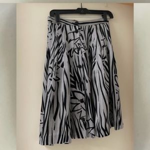 Valentino Vintage Silk Skirt